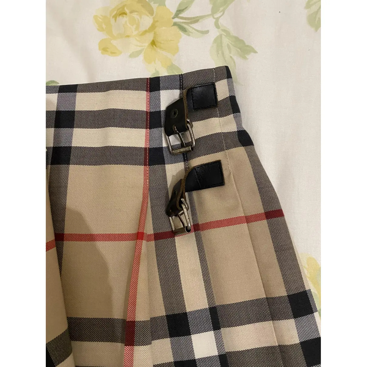 Buy Burberry Wool skirt online