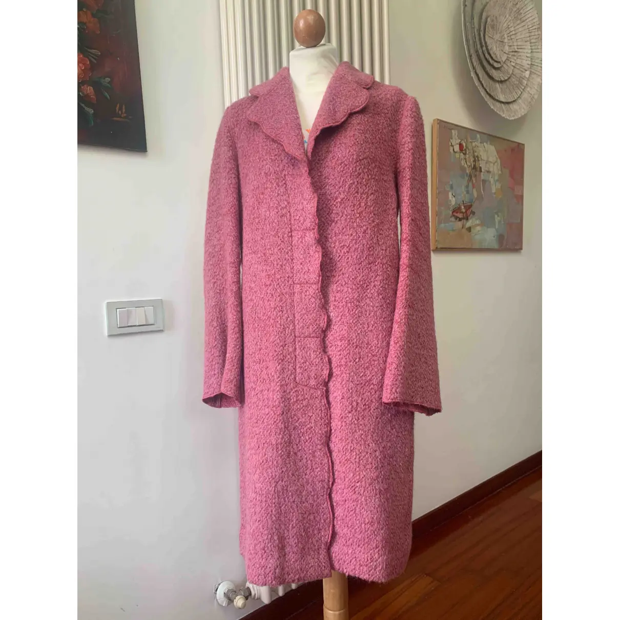 Wool coat Emanuel Ungaro
