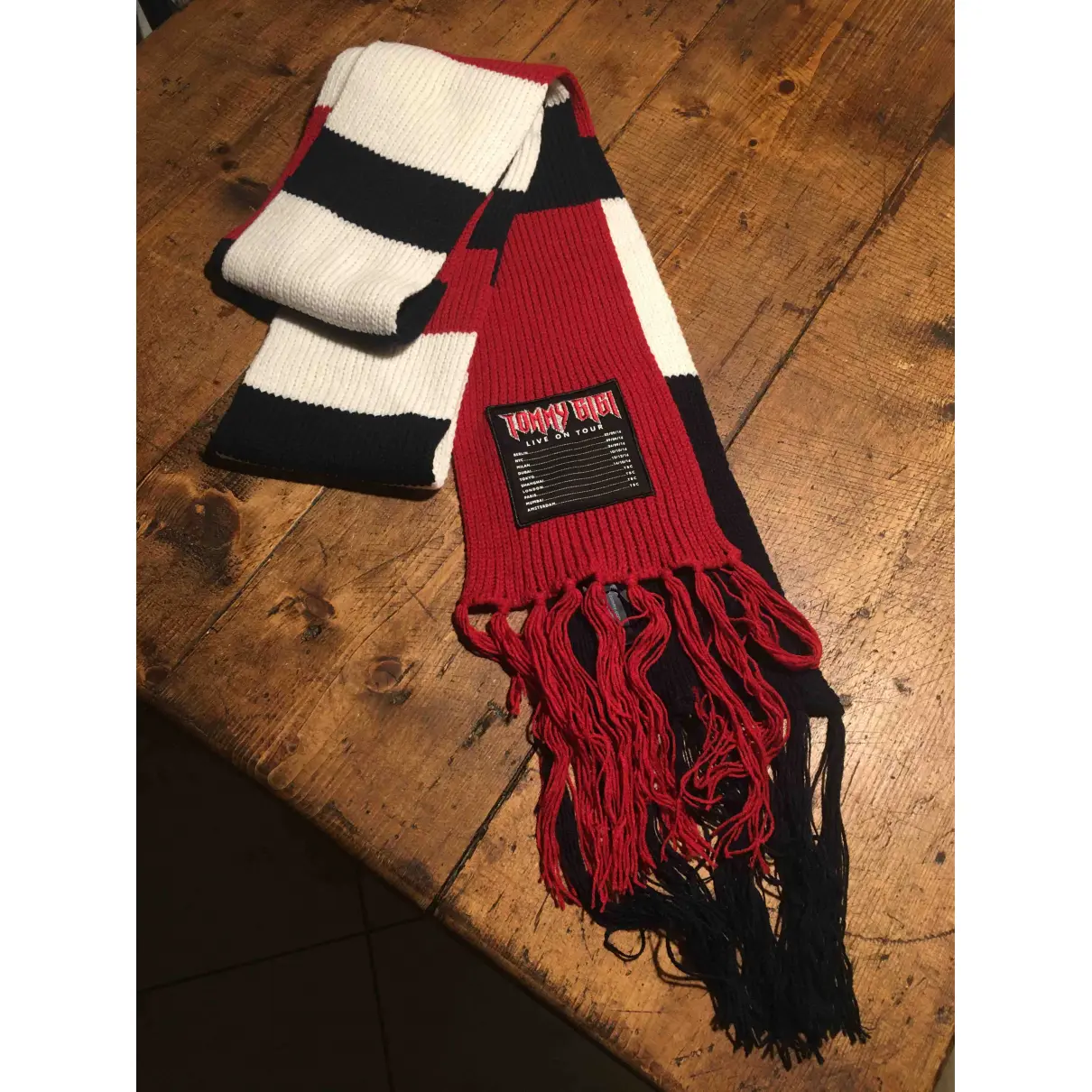 Buy Gigi Hadid x Tommy Hilfiger Wool scarf online