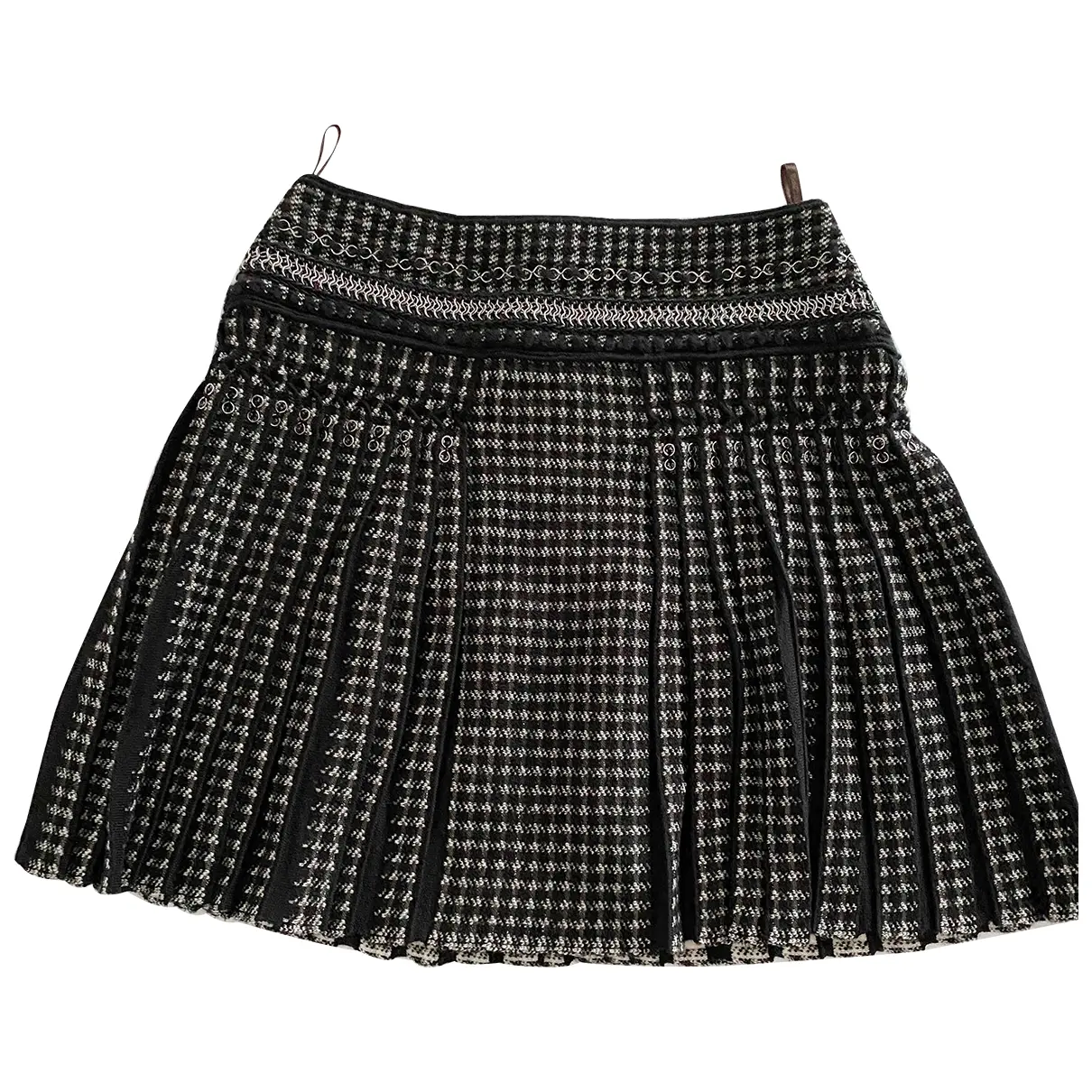 Wool mini skirt Roberto Cavalli
