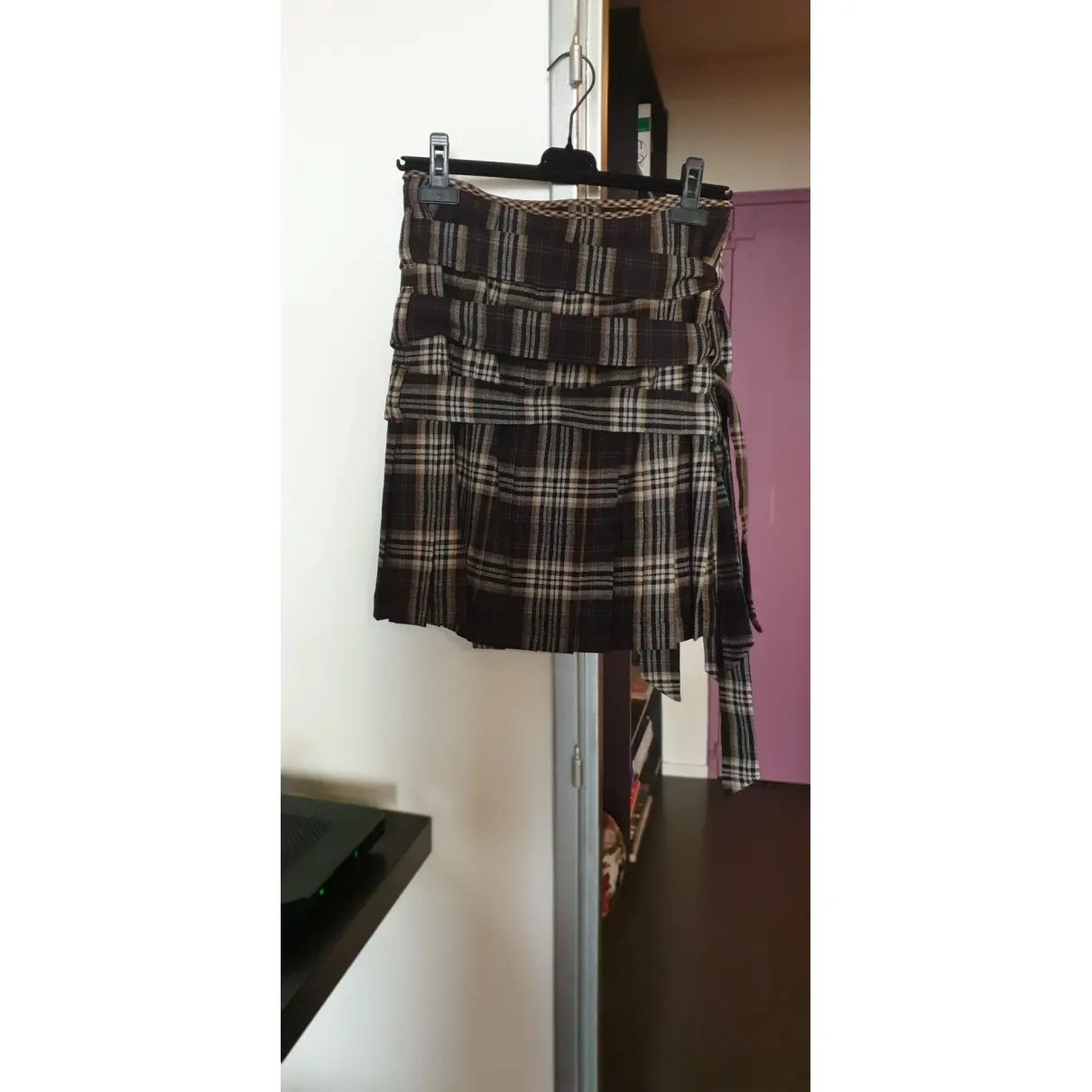 Vivienne Westwood Anglomania Wool mid-length skirt for sale