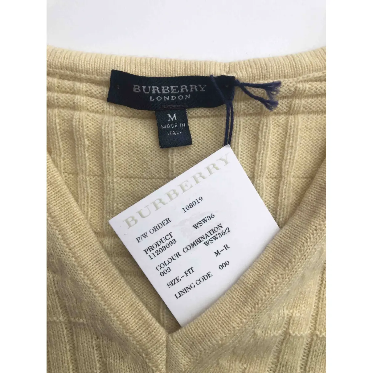 Buy Burberry Cashmere knitwear online - Vintage