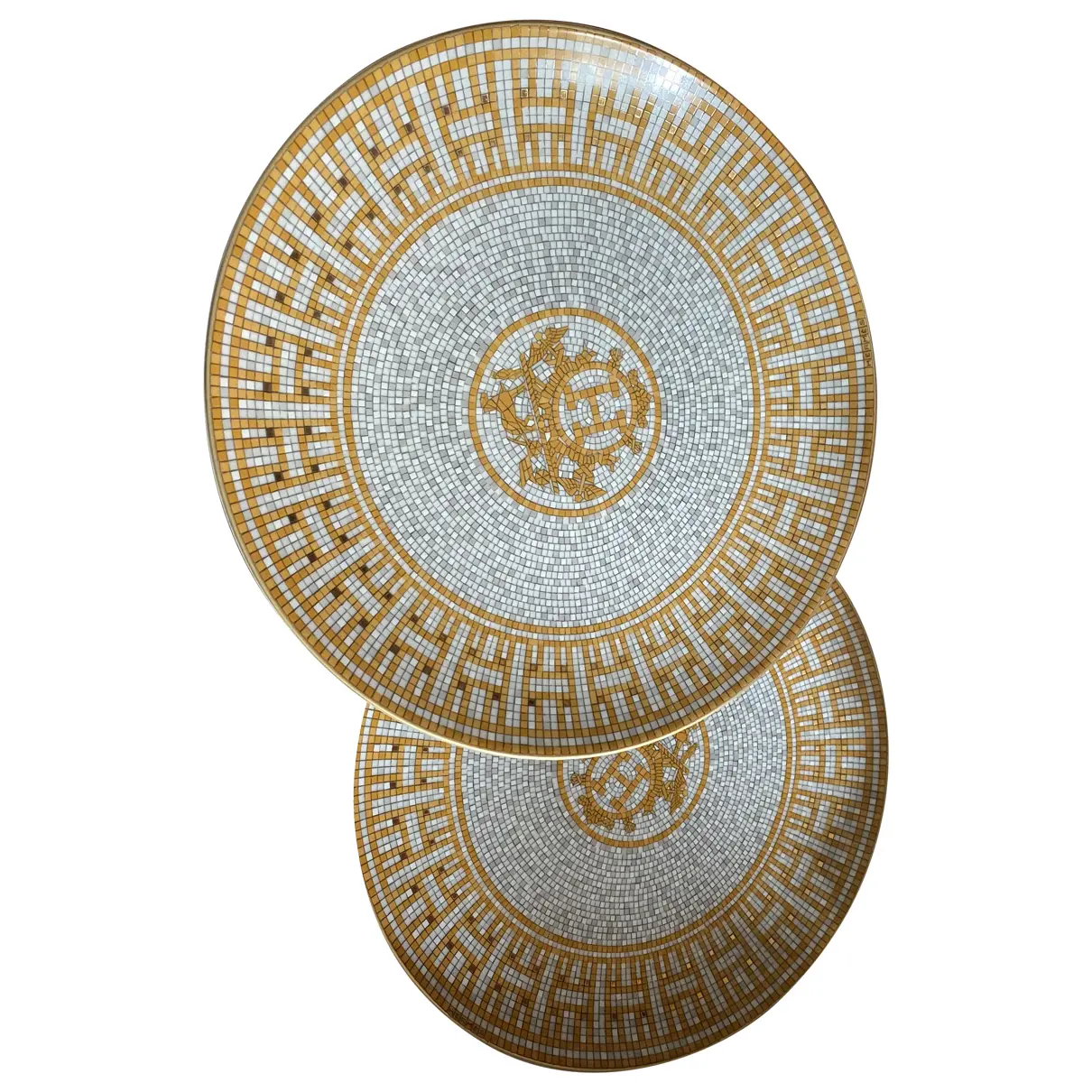 Mosaïque au 24 ceramic plate Hermès