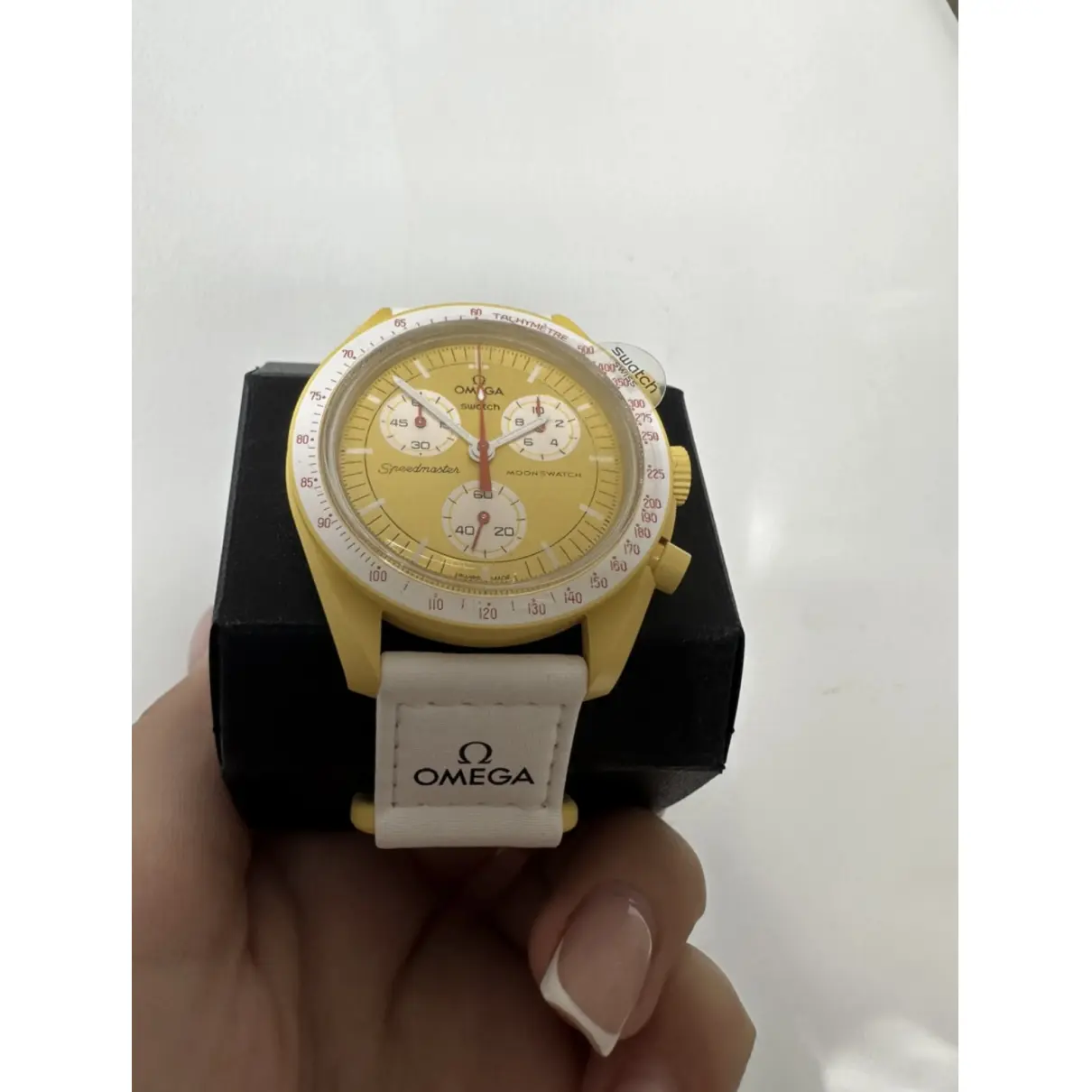 Ceramic watch Omega X Swatch