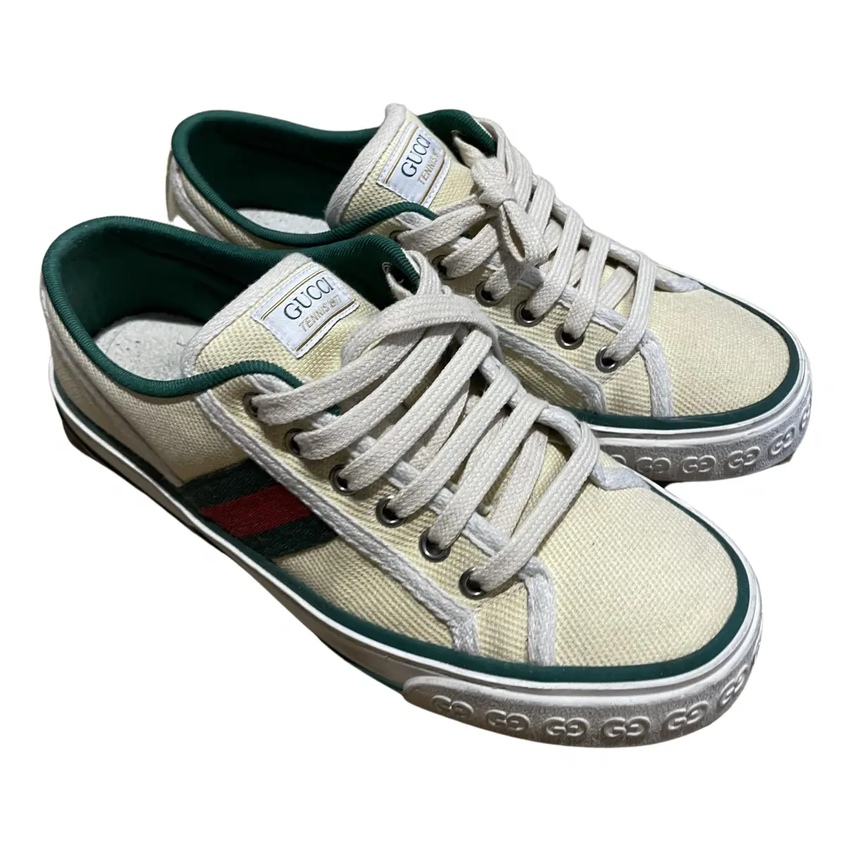 Tennis 1977 cloth trainers Gucci