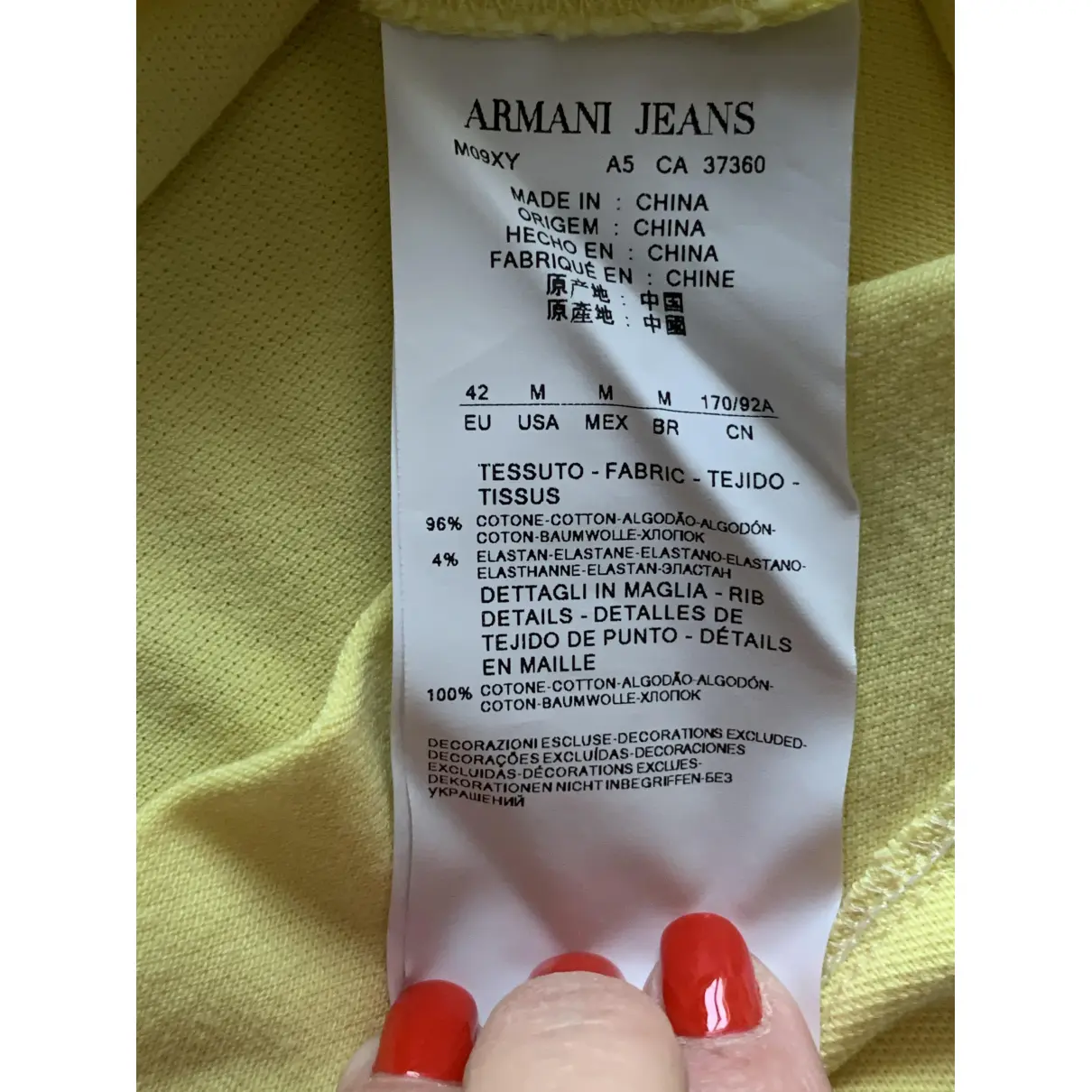 Polo Armani Jeans