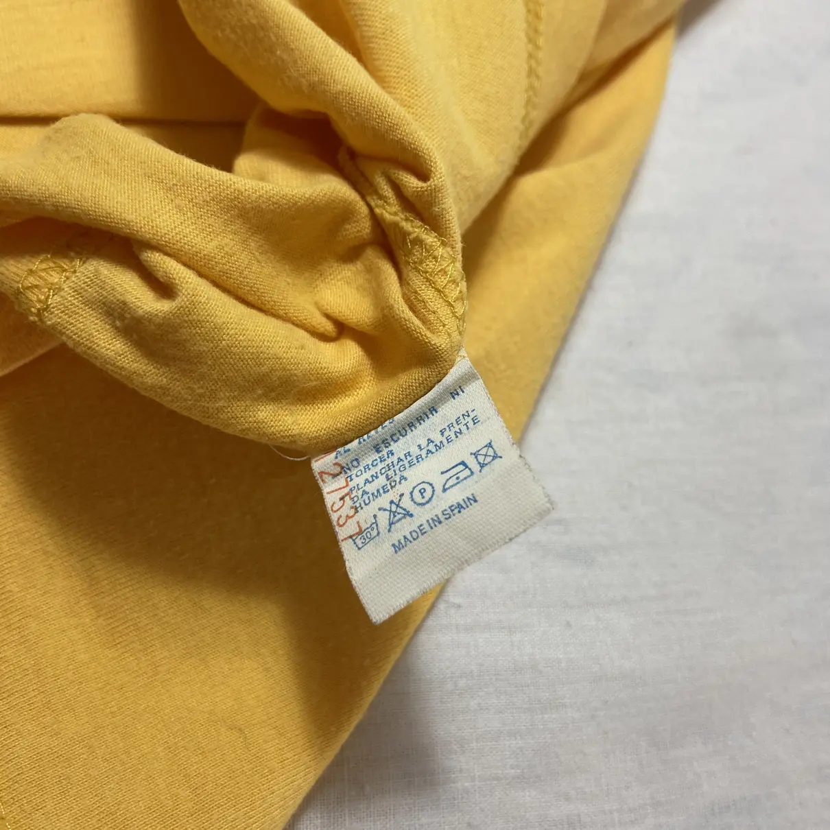 Yellow Cotton T-shirt Burberry - Vintage