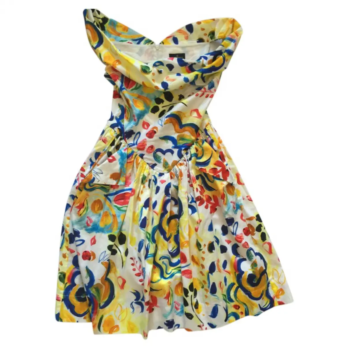 Yellow Cotton Dress Vivienne Westwood Anglomania