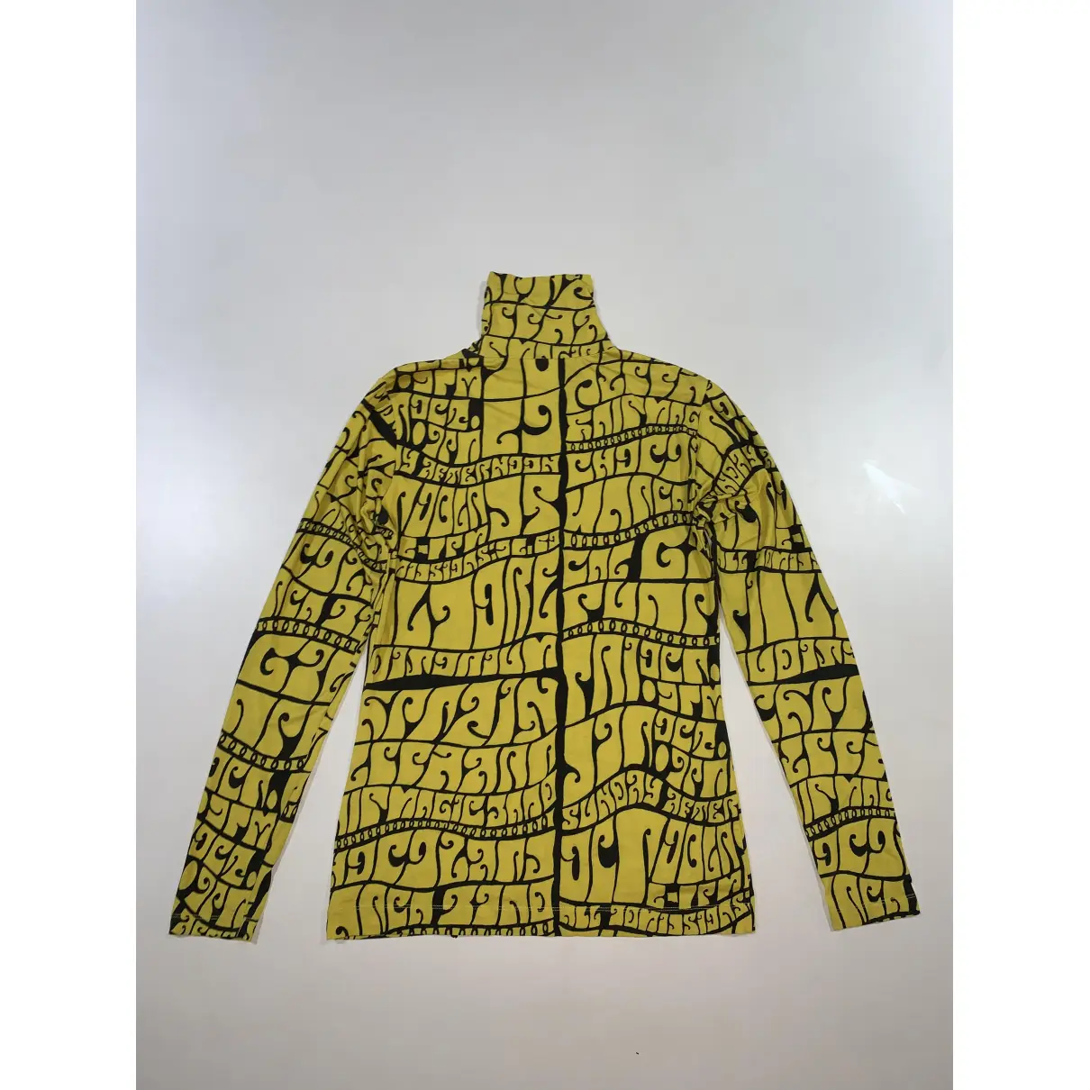 Buy Dries Van Noten Yellow Cotton T-shirt online