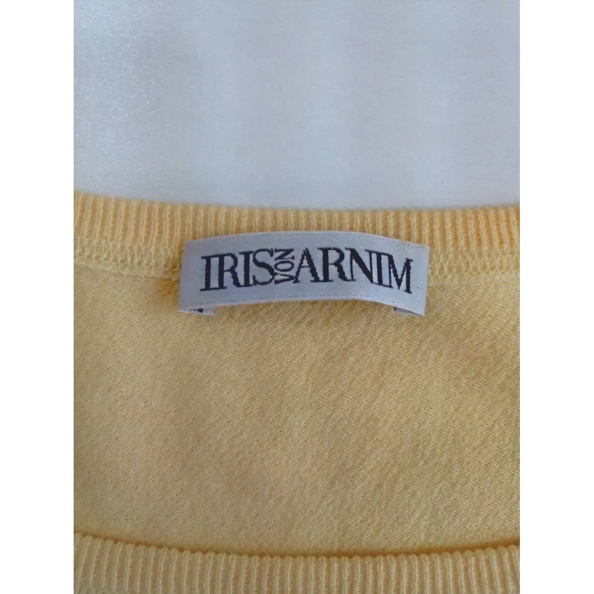 Buy Iris Von Arnim Yellow Cotton Top online
