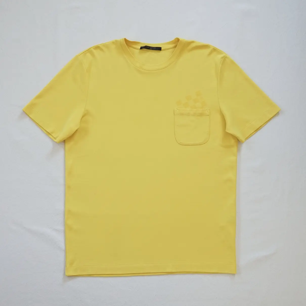 Buy Louis Vuitton Yellow Cotton T-shirt online
