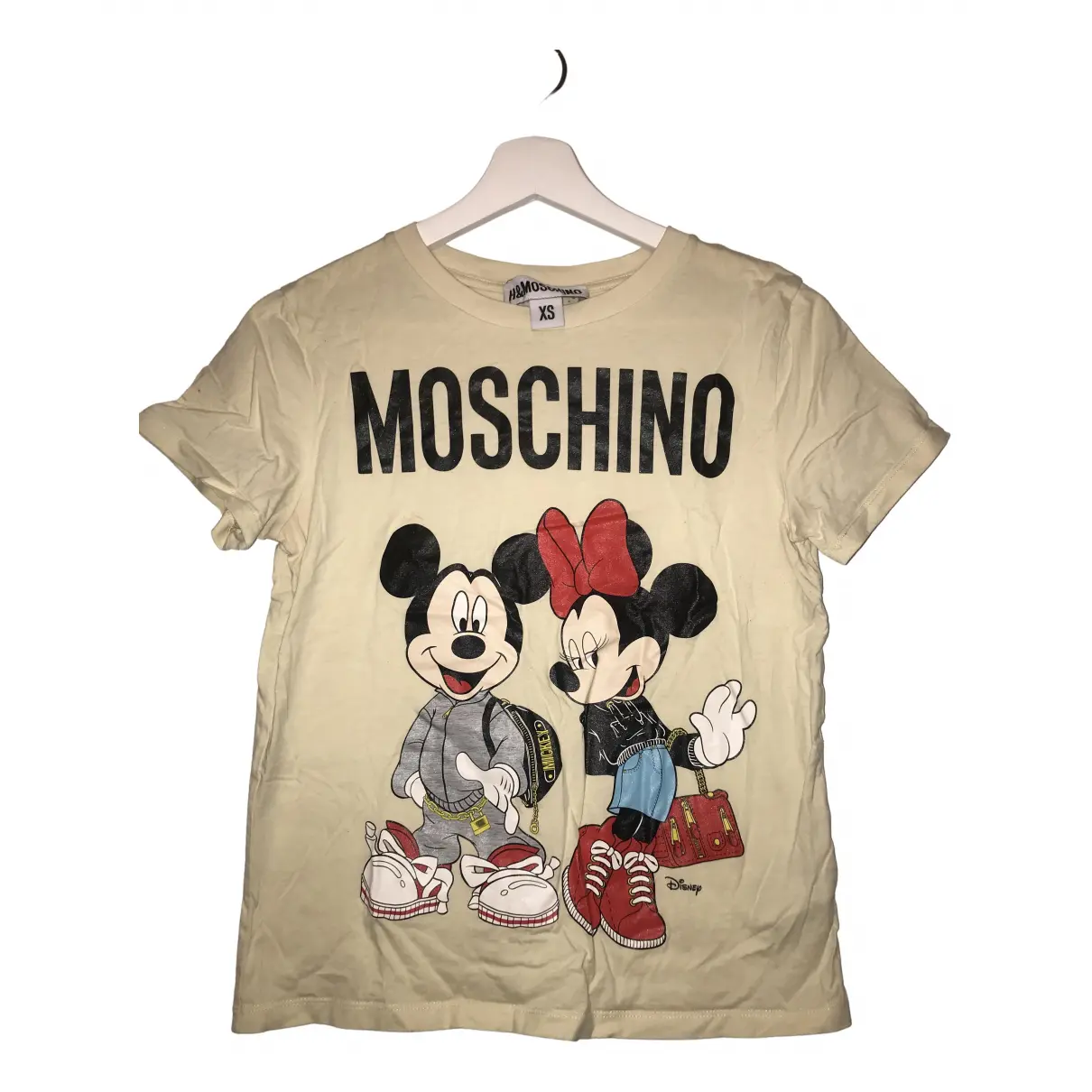 Yellow Cotton Top Moschino for H&M