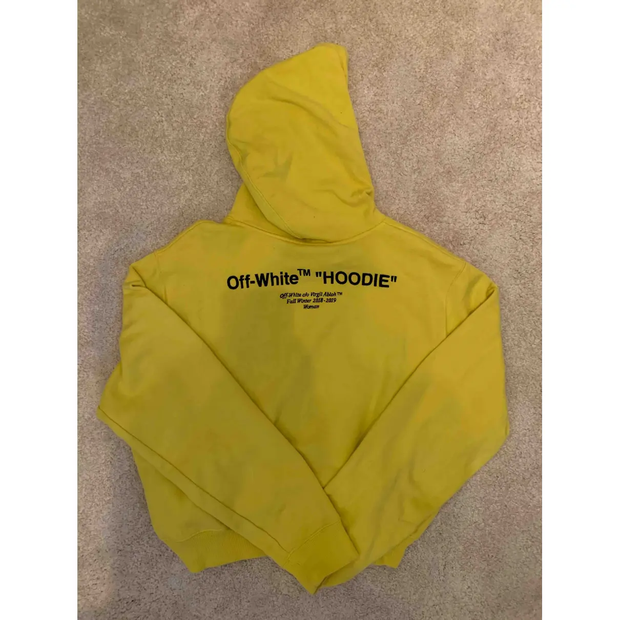 Buy Off-White Yellow Cotton Knitwear online