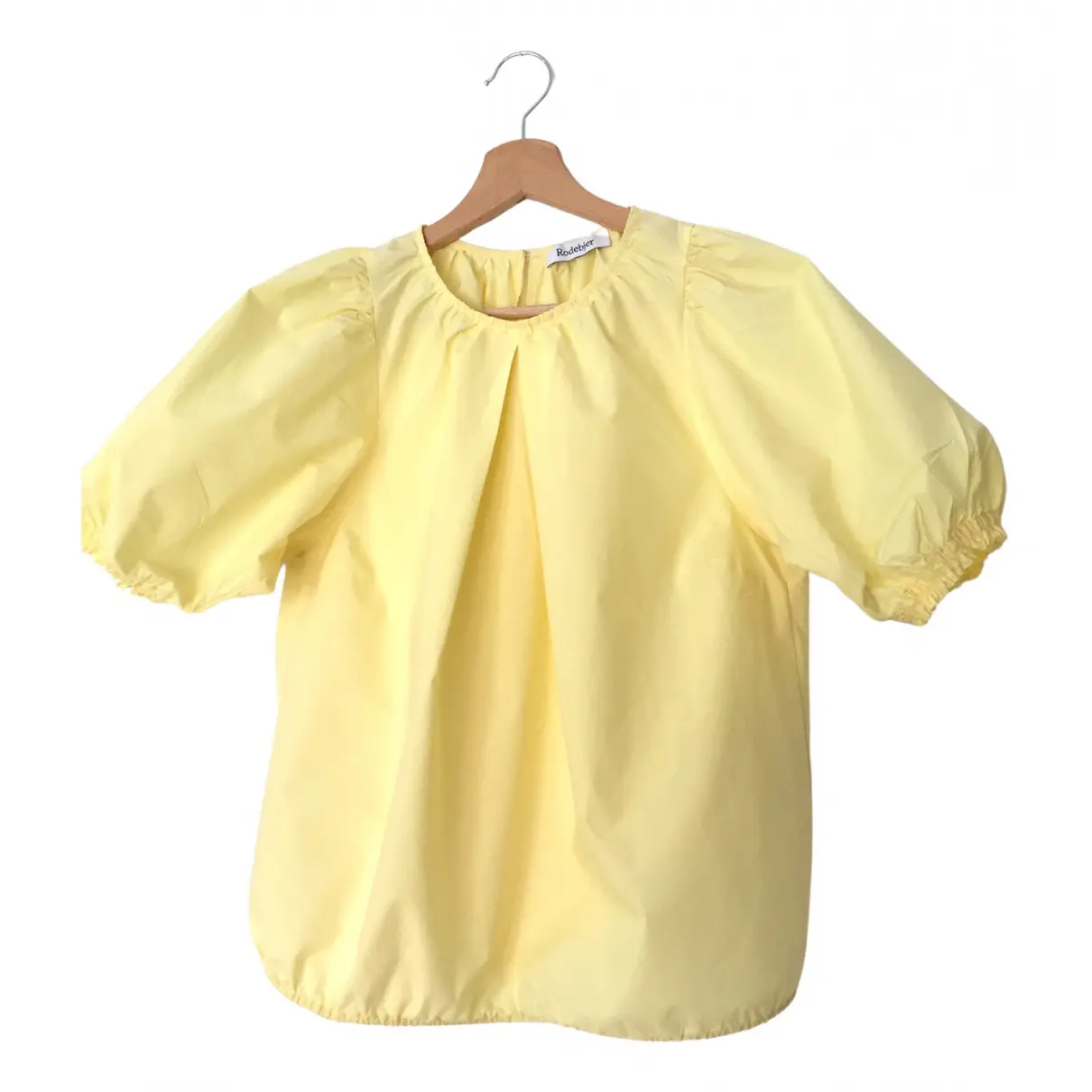 Yellow Cotton Top Rodebjer