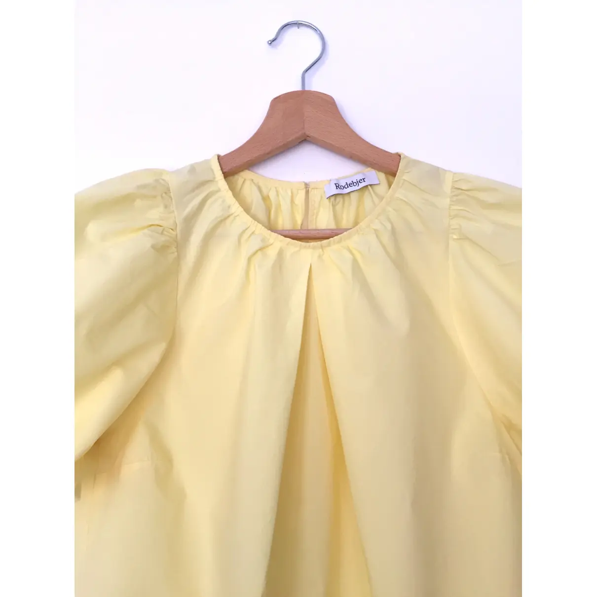 Yellow Cotton Top Rodebjer