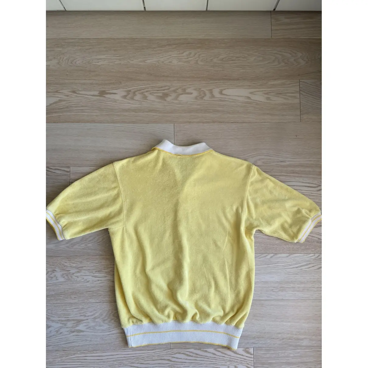Yellow Cotton Top Yves Saint Laurent - Vintage