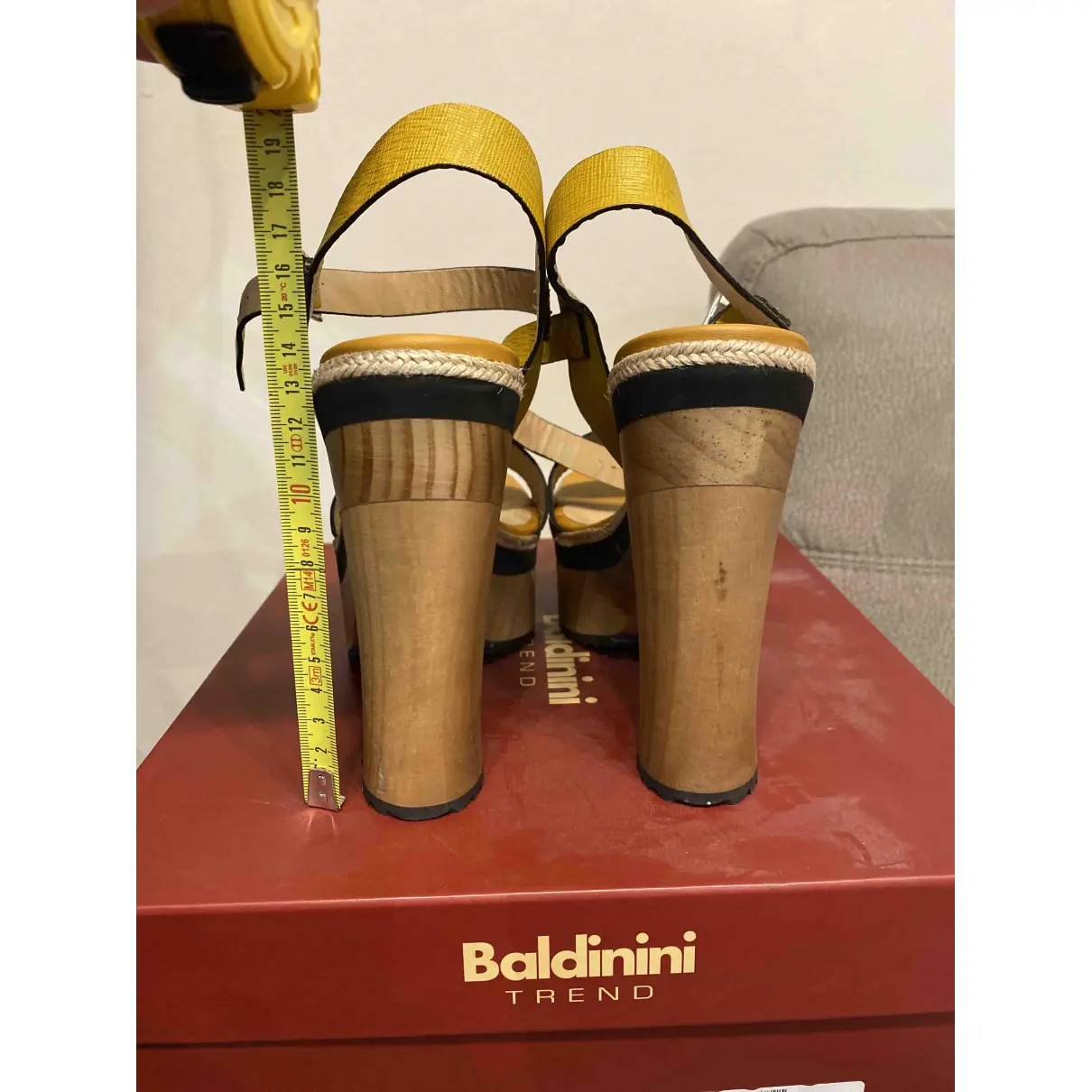 Leather sandals Baldinini