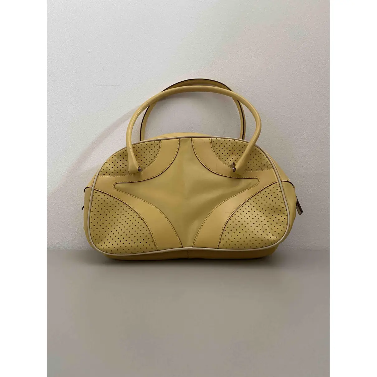 Buy Prada Bowling leather handbag online