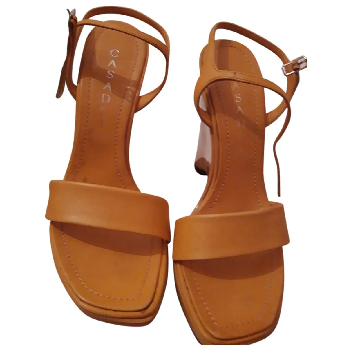 Leather sandals Casadei