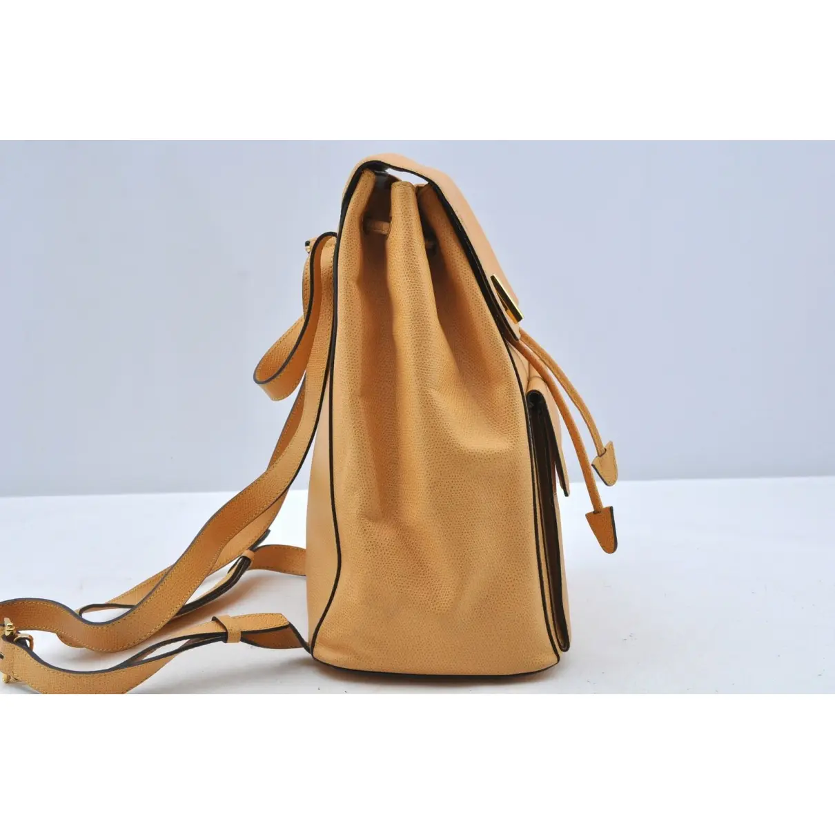 Leather backpack Celine