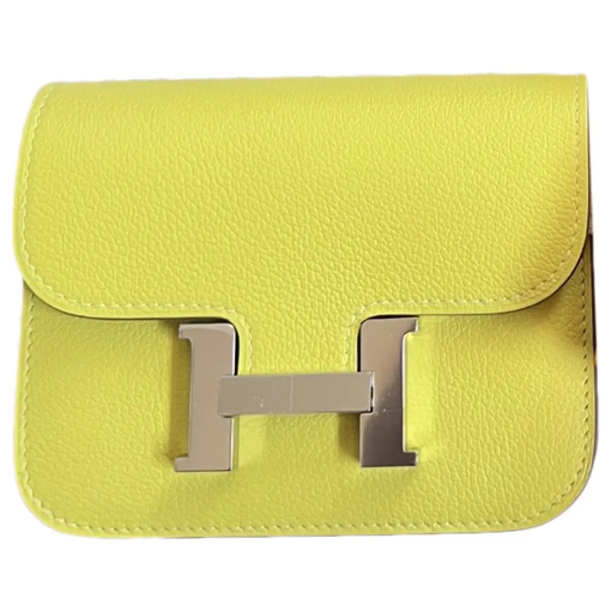 Constance leather clutch bag