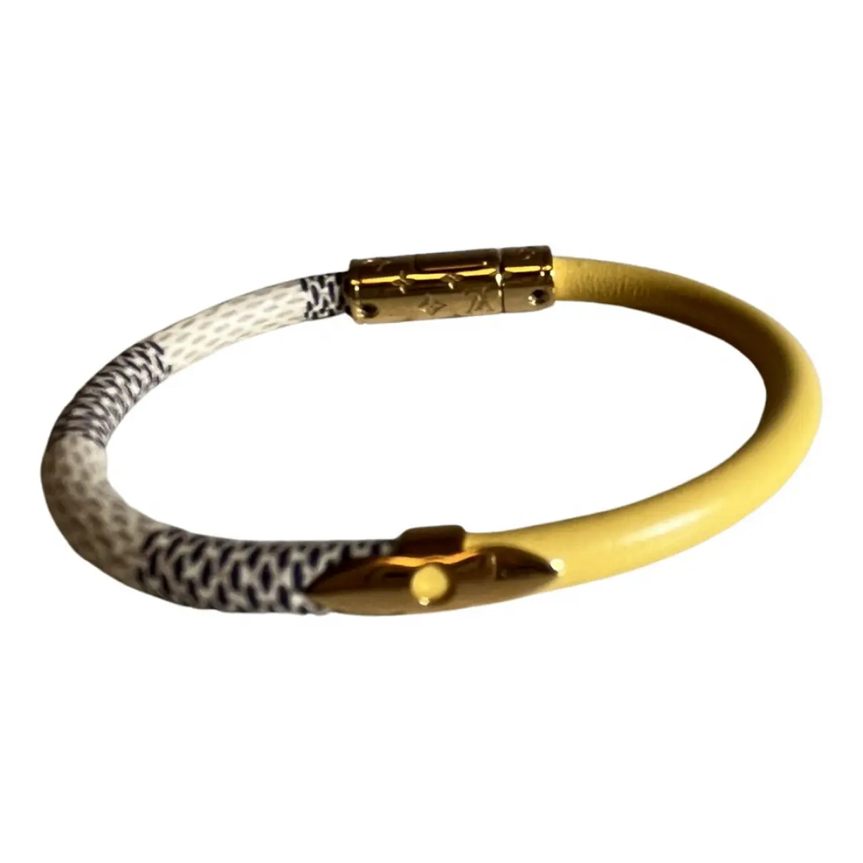 Daily Confidential leather bracelet Louis Vuitton