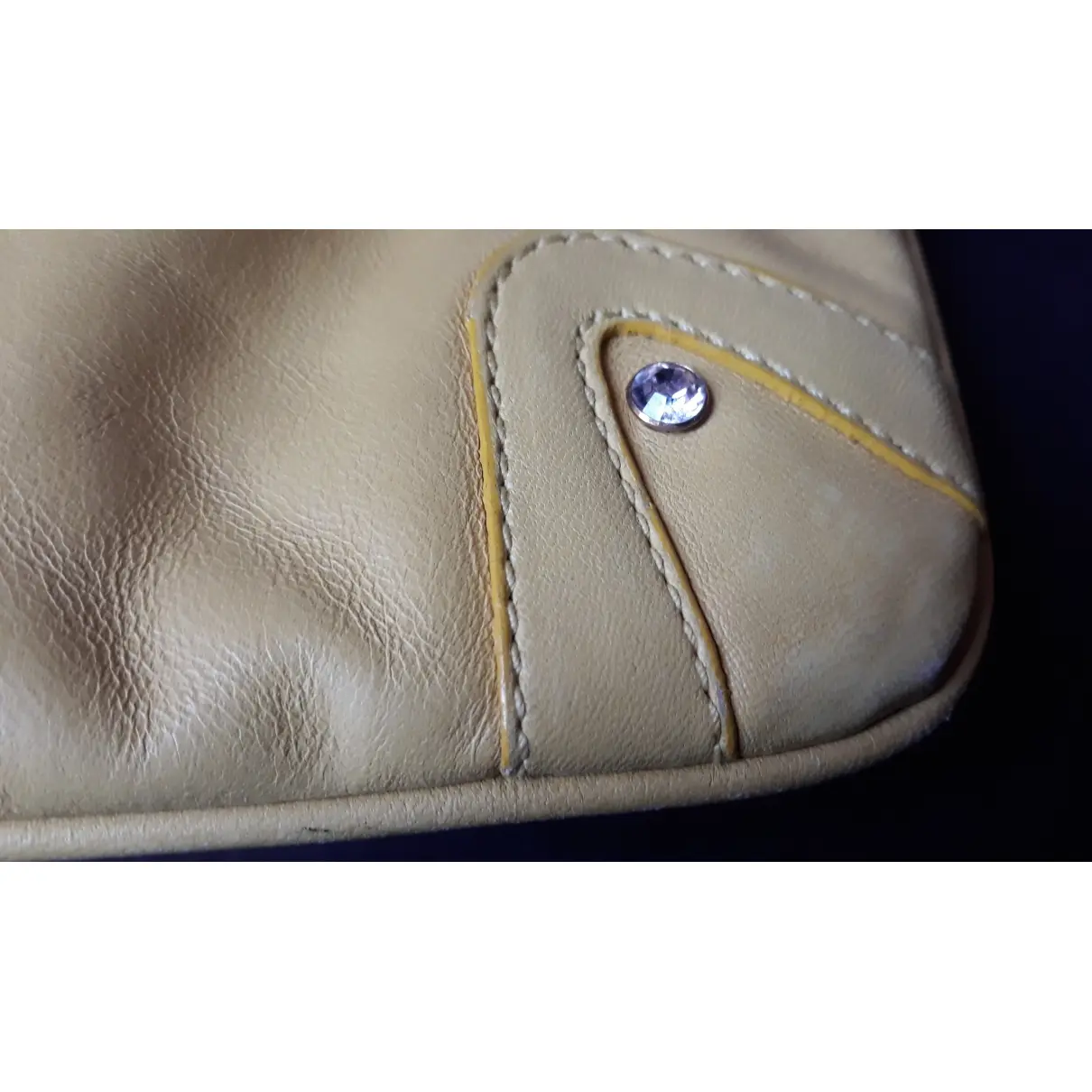 Leather handbag Dolce & Gabbana - Vintage