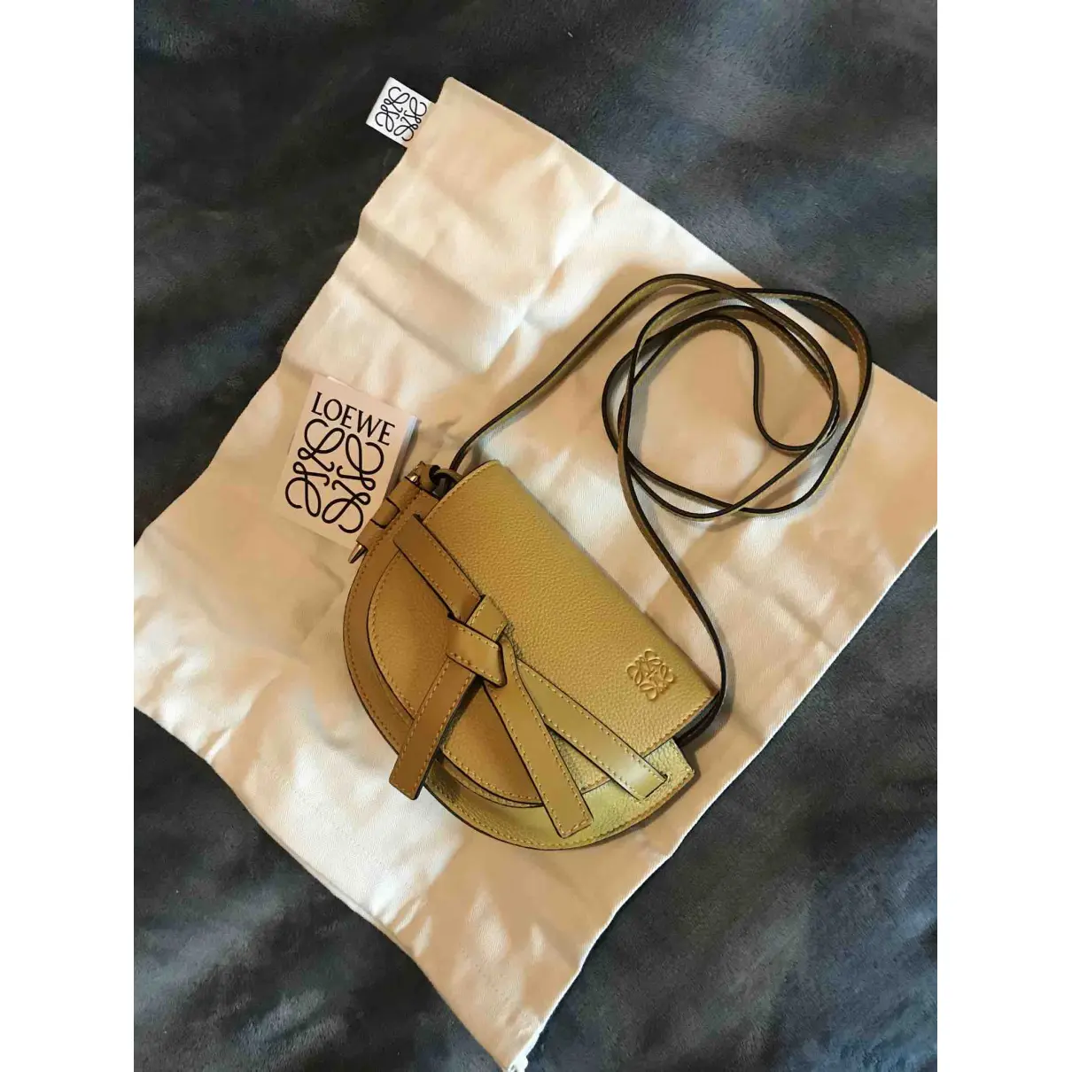 Buy Loewe Gate leather crossbody bag online