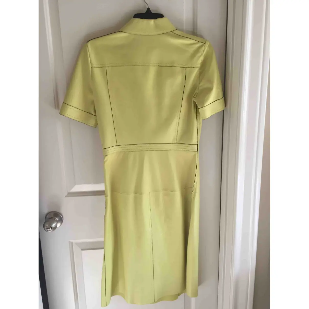 Gucci Leather mid-length dress for sale