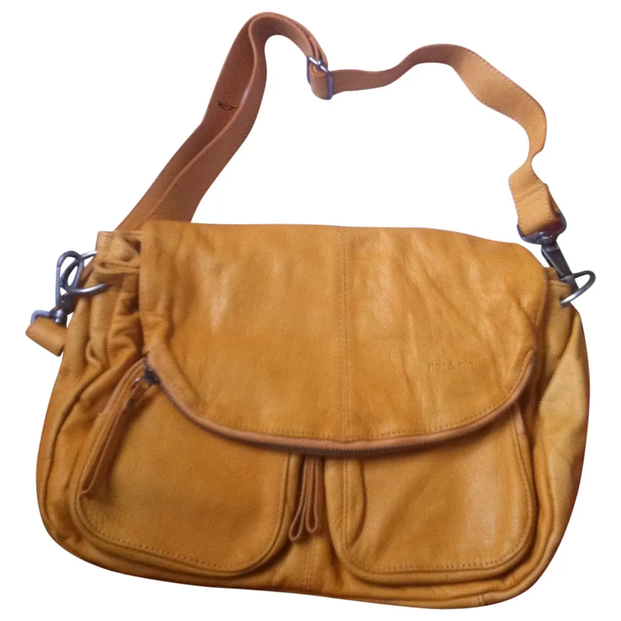 Yellow Leather Handbag Nat & Nin