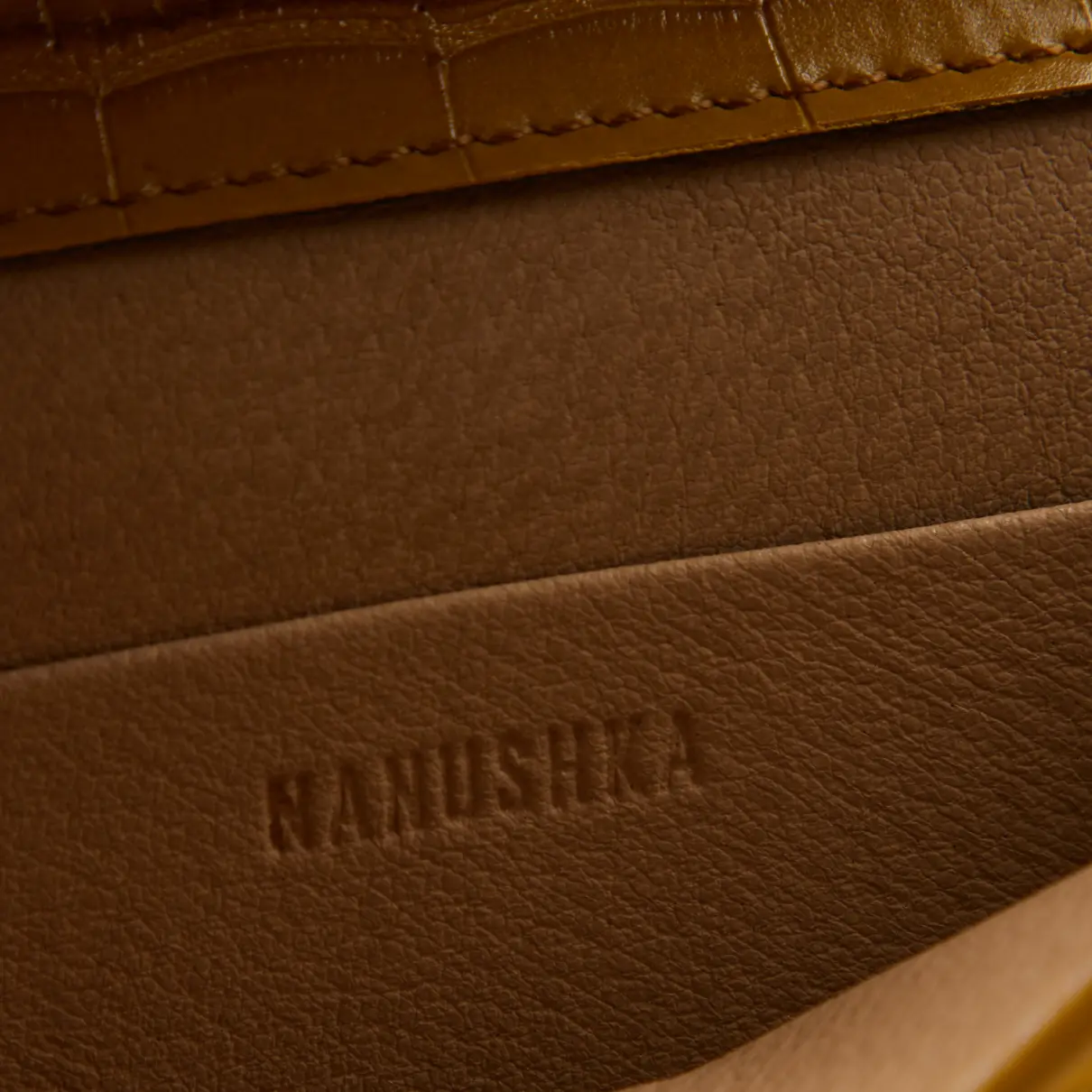 Leather crossbody bag Nanushka