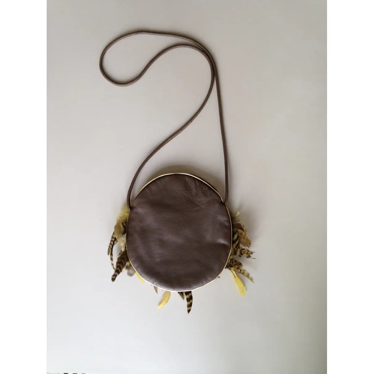 Olivia Clergue Leather handbag for sale