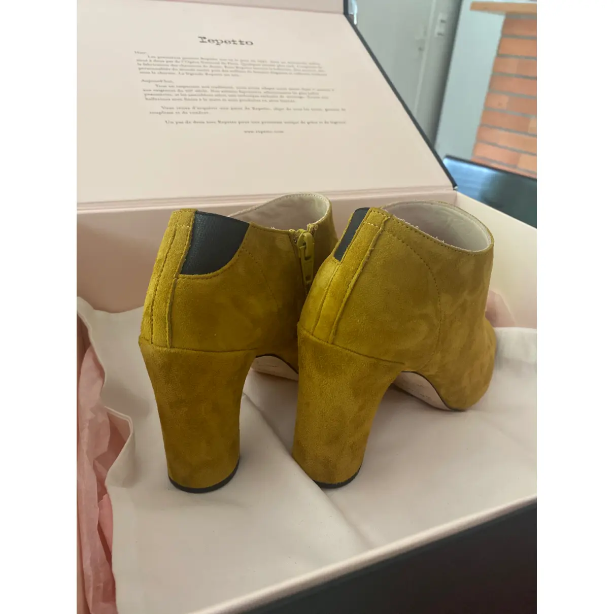 Leather ankle boots Repetto