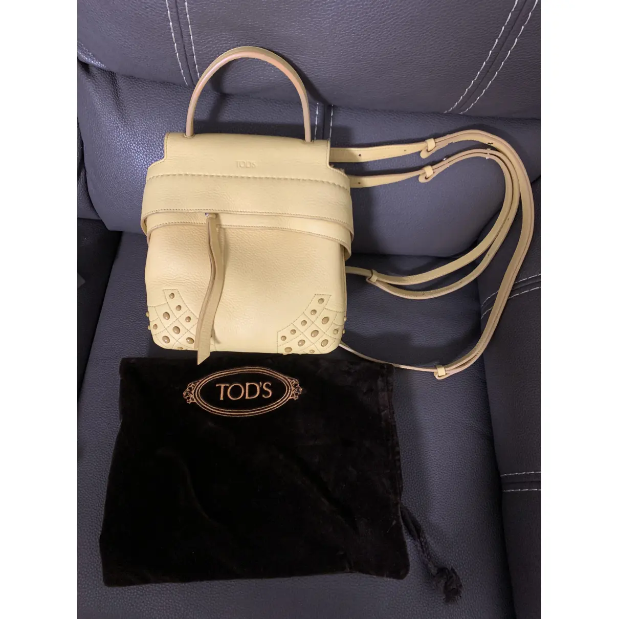 Buy Tod's Leather backpack online