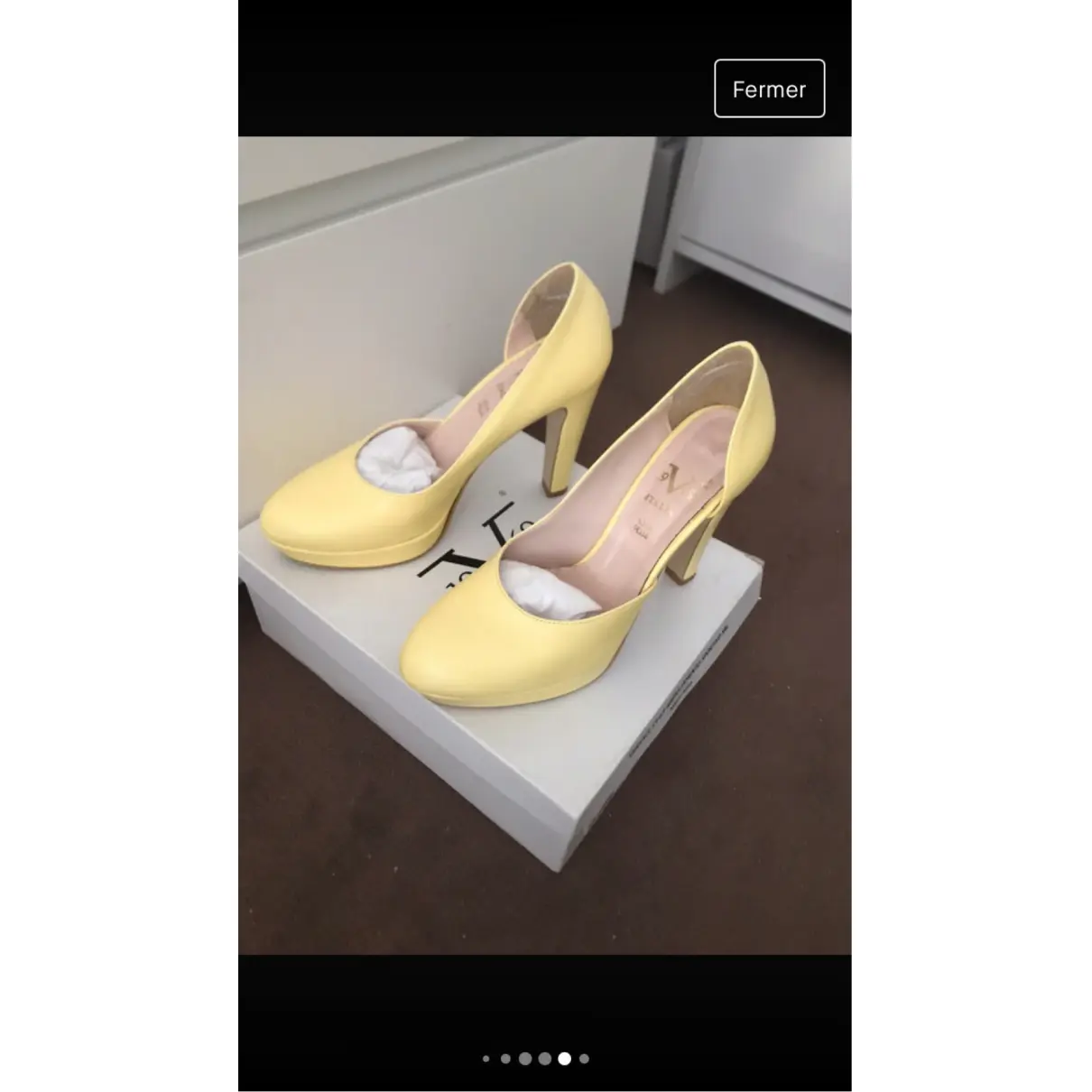Buy Versace Leather heels online