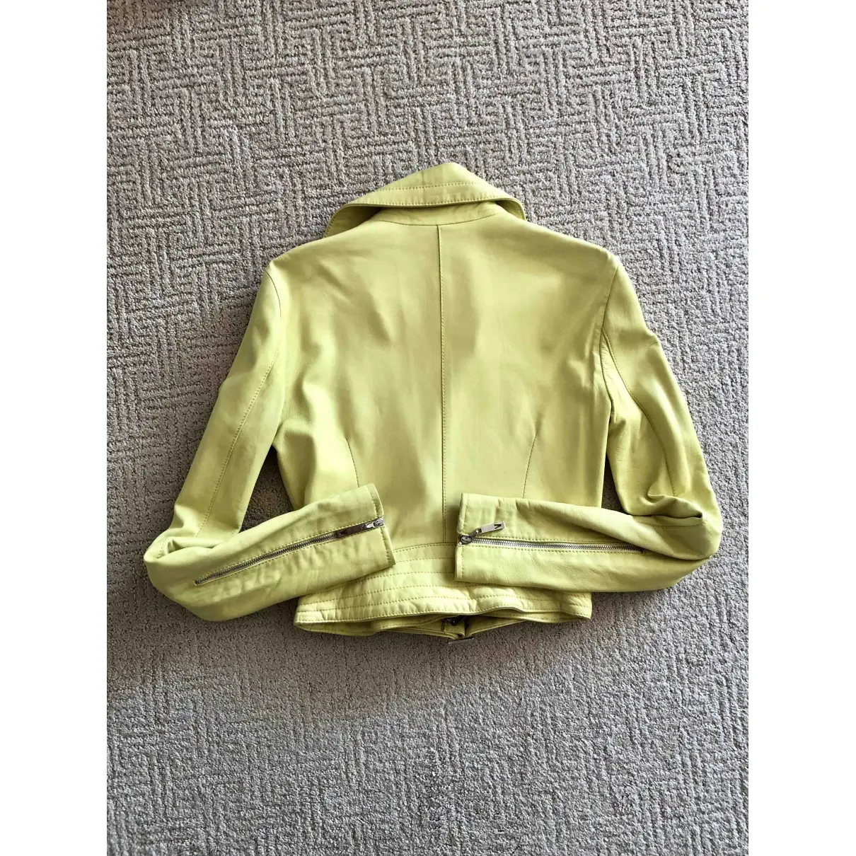 Versace Jeans Couture Leather jacket for sale - Vintage
