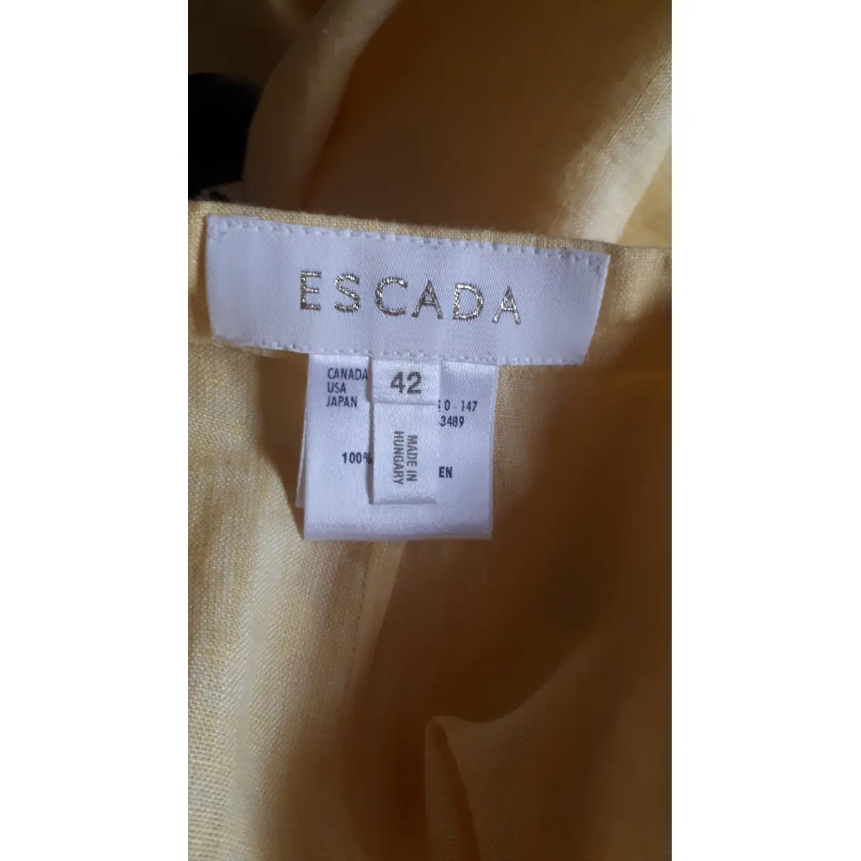 Linen dress Escada