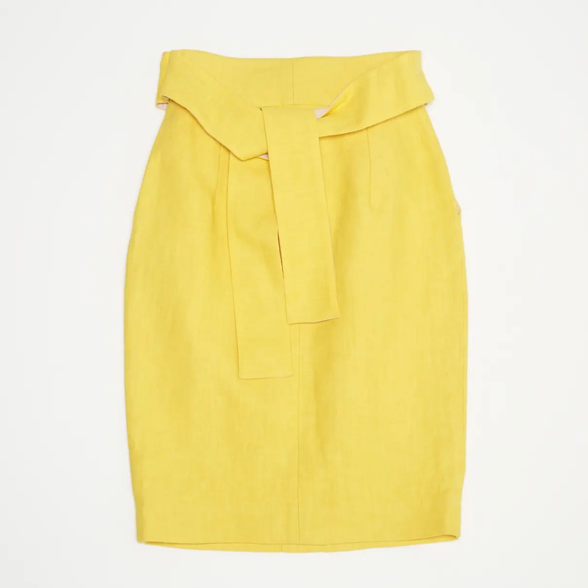 Fendi Medium length linen skirt for sale