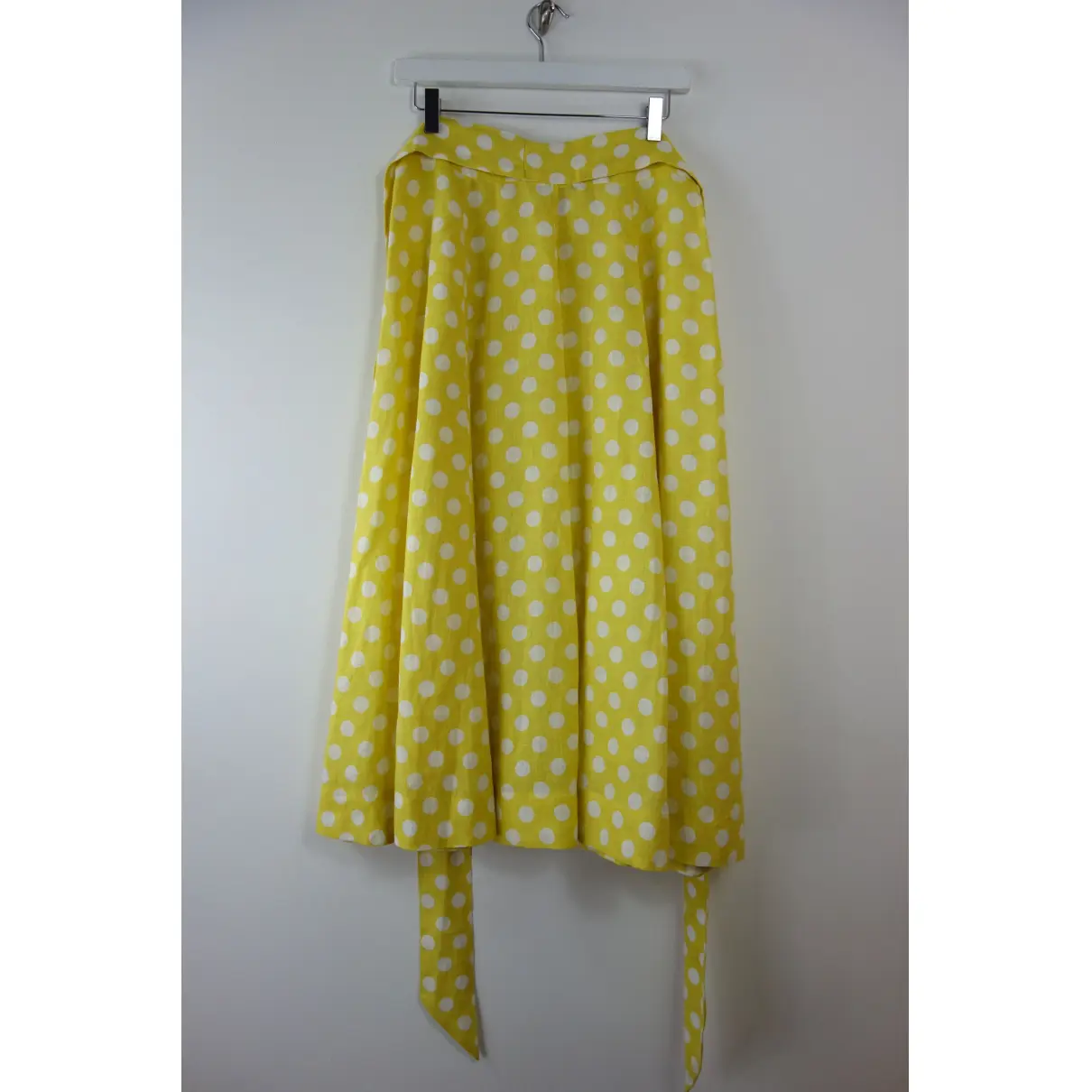 Buy Lisa Marie Fernandez Linen mid-length skirt online