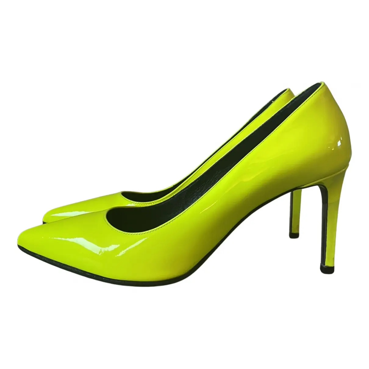 Anja patent leather heels Saint Laurent