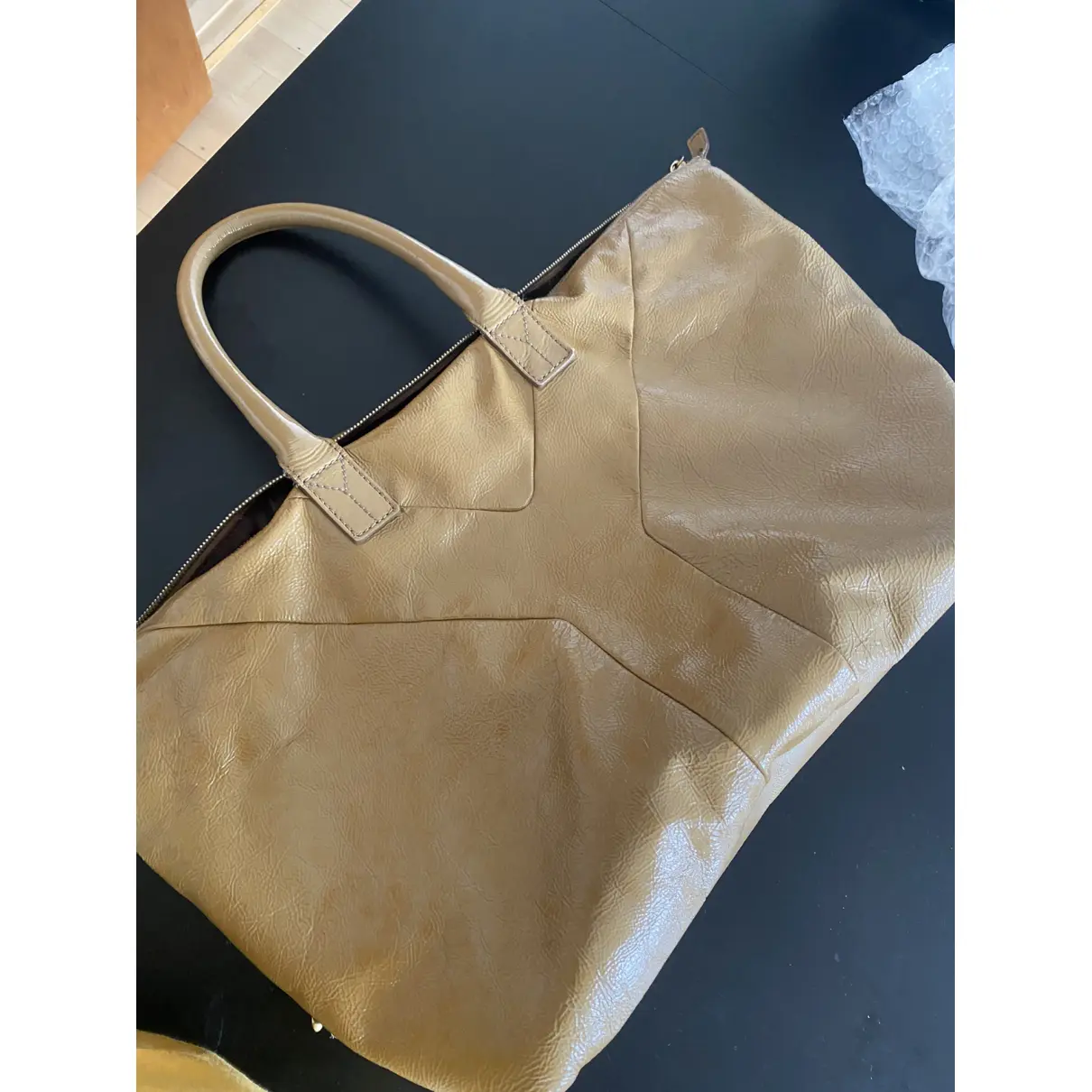 Easy patent leather handbag Yves Saint Laurent