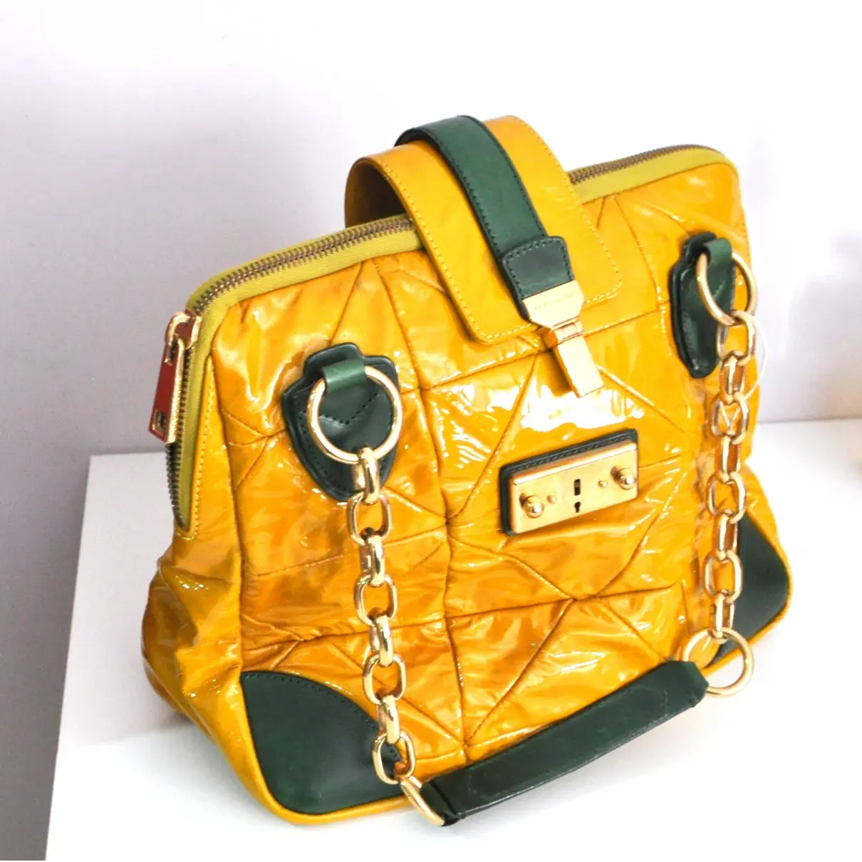 Patent leather handbag Marc Jacobs