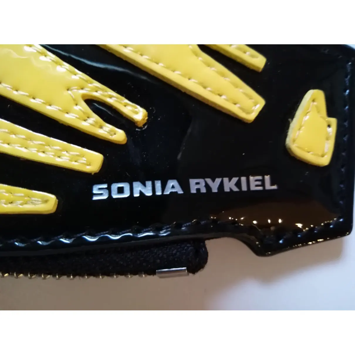 Patent leather clutch bag Sonia by Sonia Rykiel - Vintage