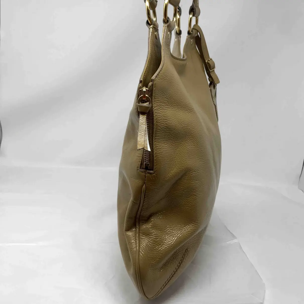 Tribute patent leather handbag Yves Saint Laurent - Vintage