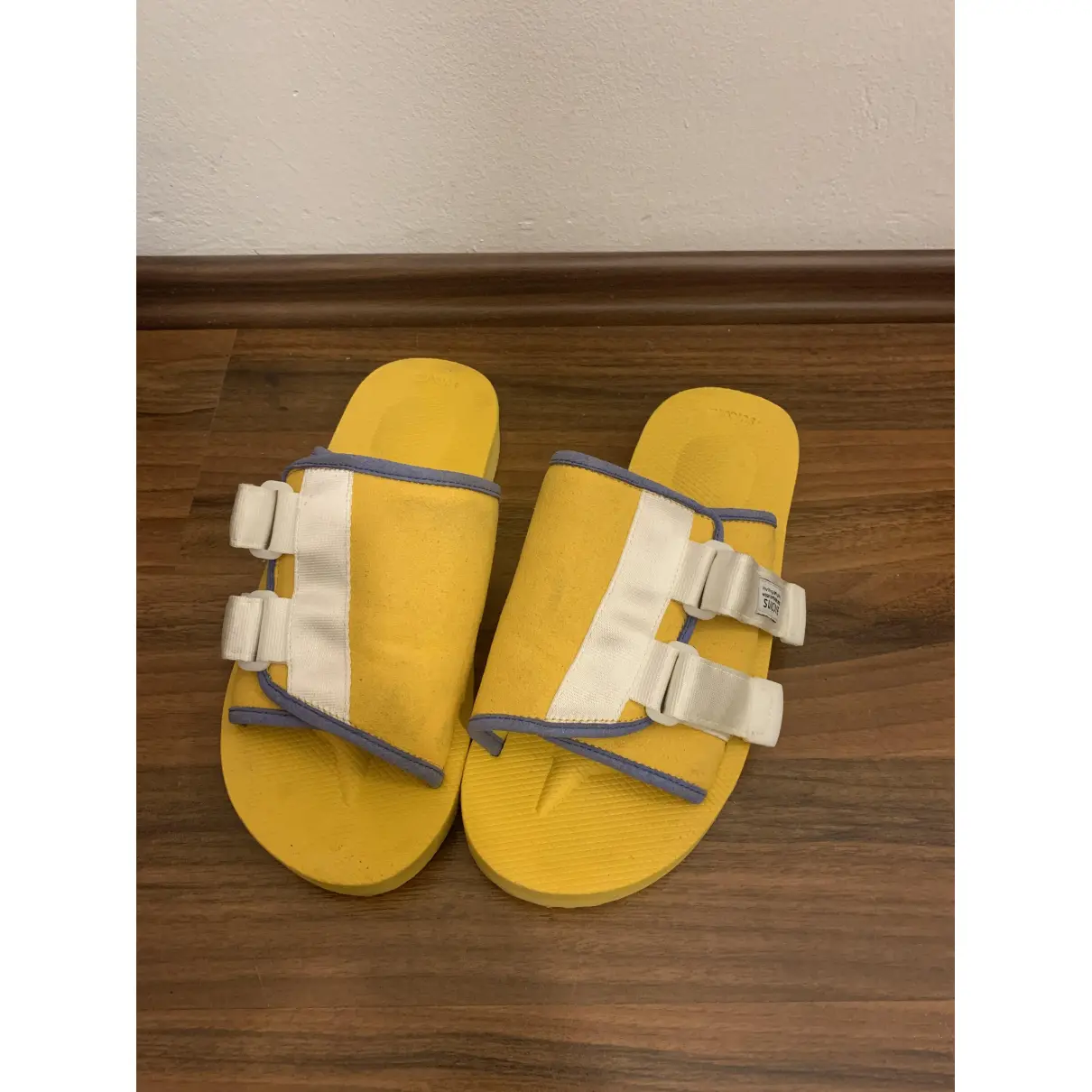 Buy Suicoke Yellow Plastic Sandals online