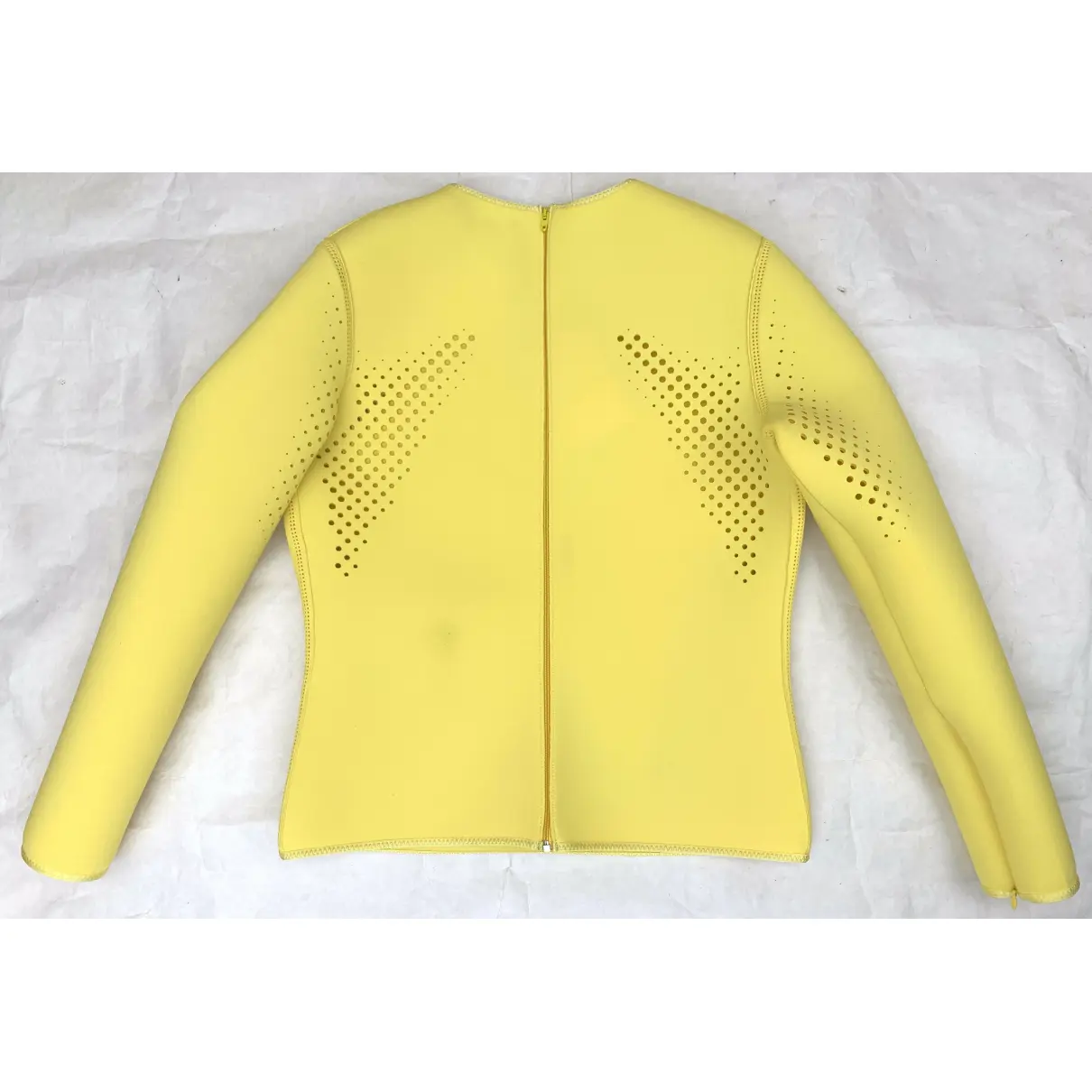 Buy Balenciaga Yellow Polyester Top online