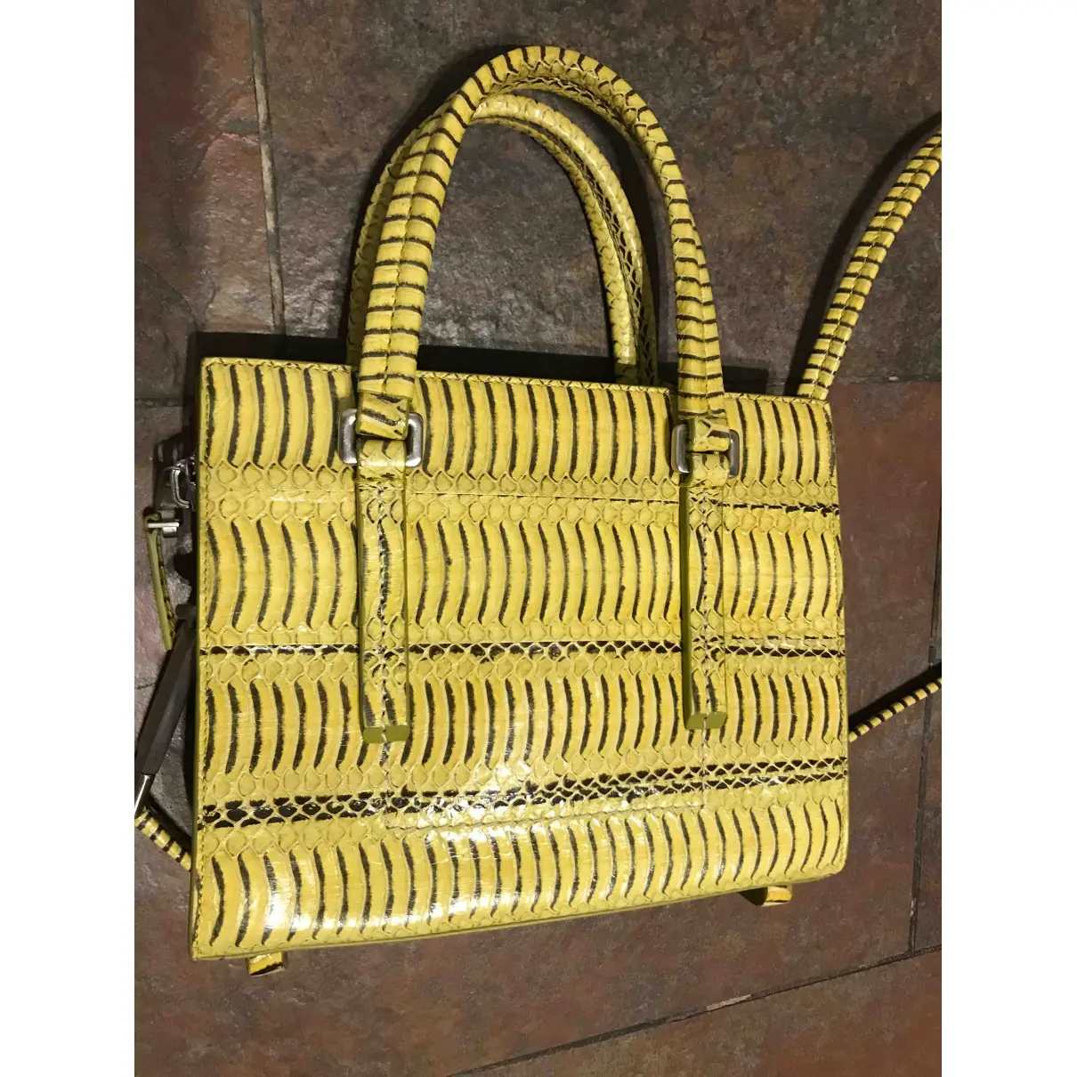 Buy Rick Owens Python handbag online