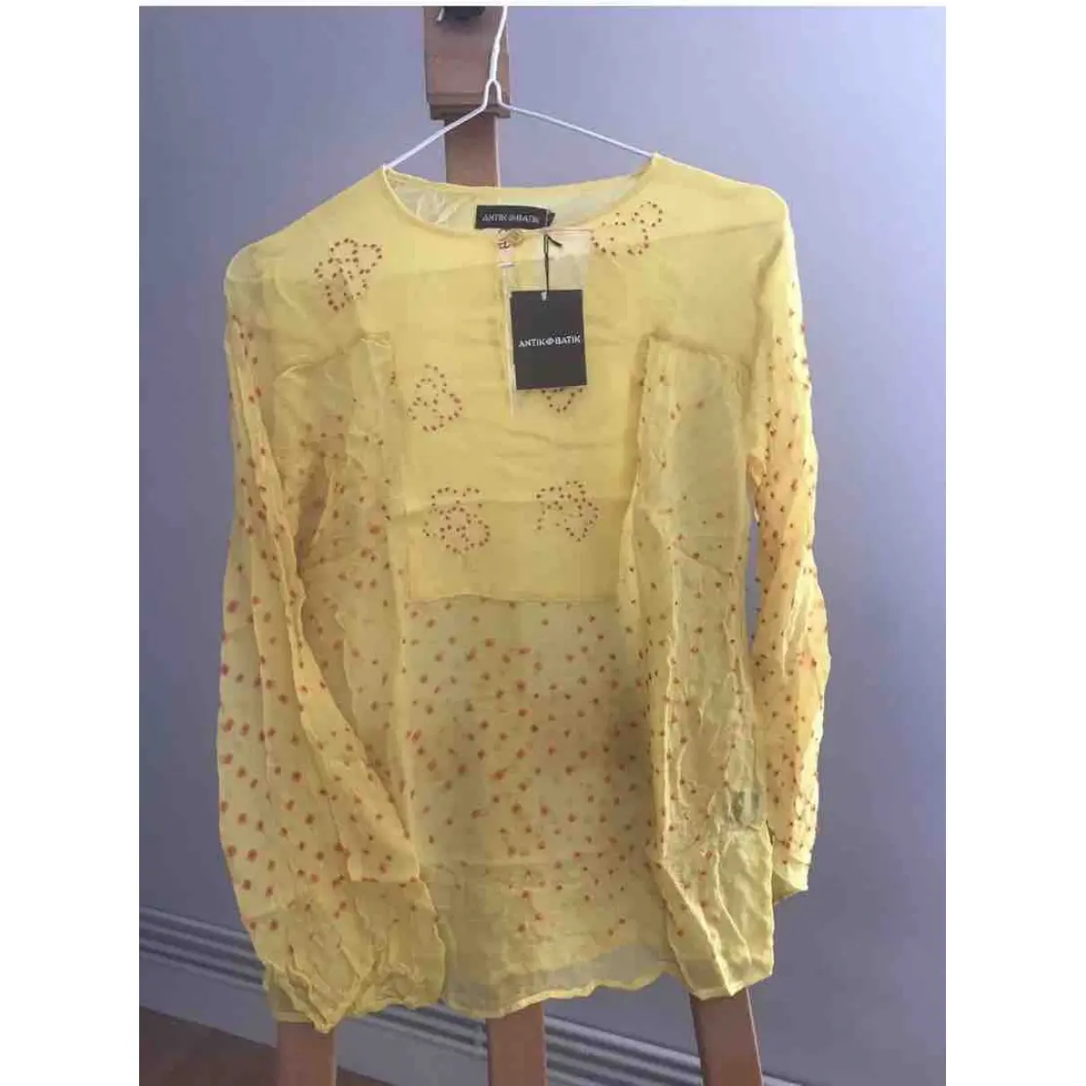 Antik Batik Silk tunic for sale