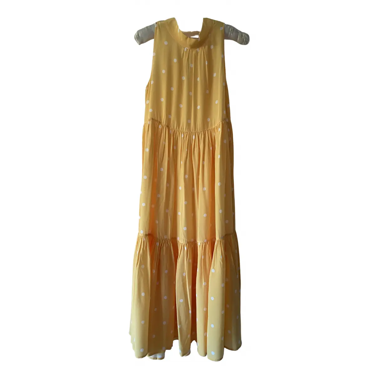 Silk mid-length dress Asceno
