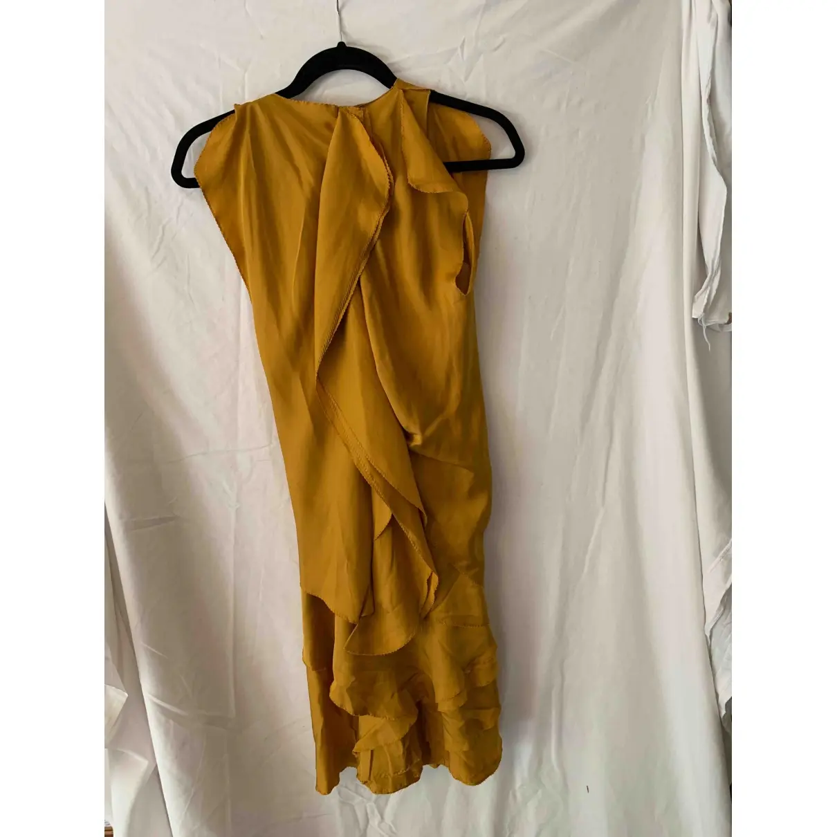 Buy Bottega Veneta Silk mid-length dress online